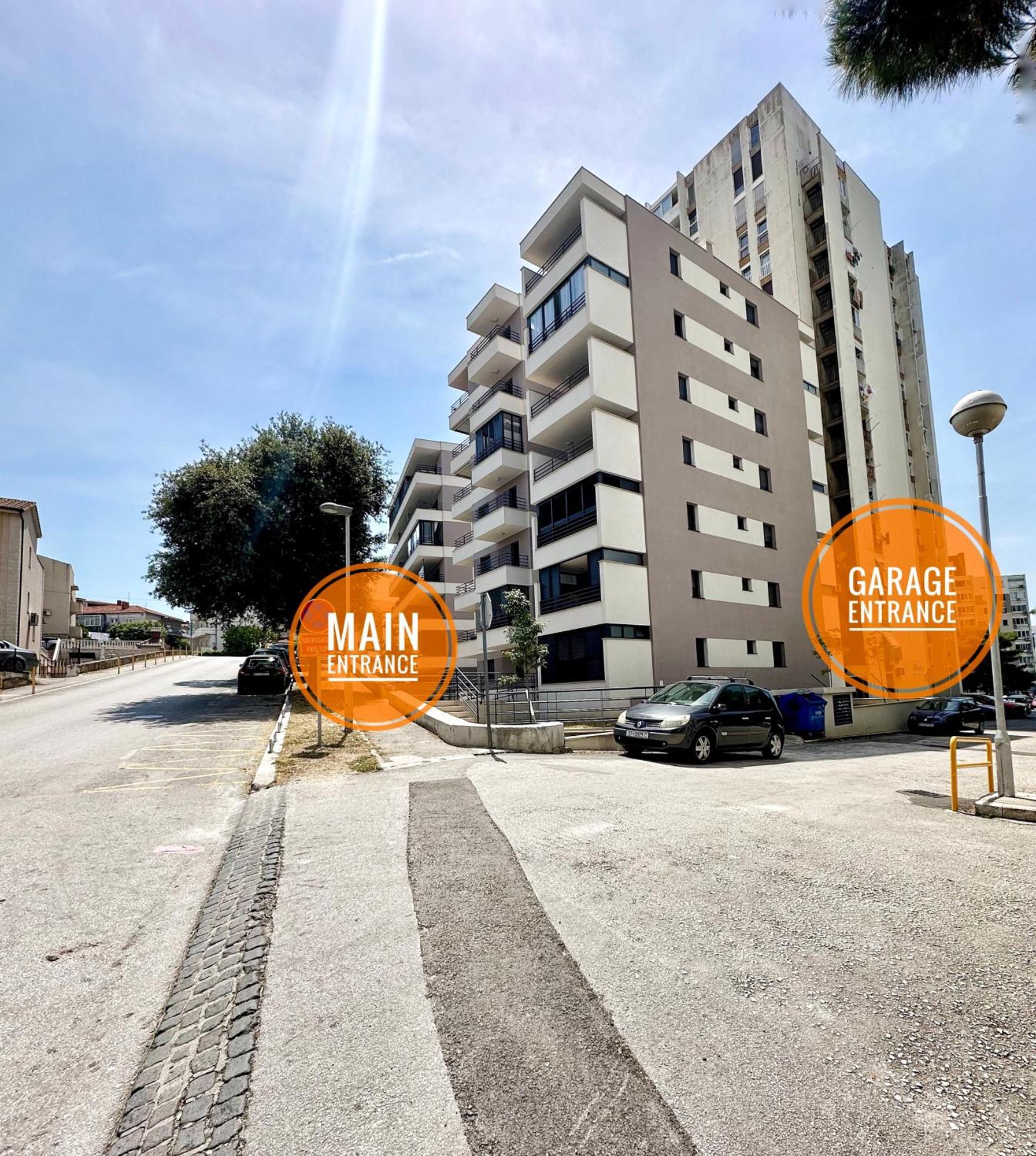 S'Akvarel 1 & 5 - Private Garage Lägenhet Split Exteriör bild